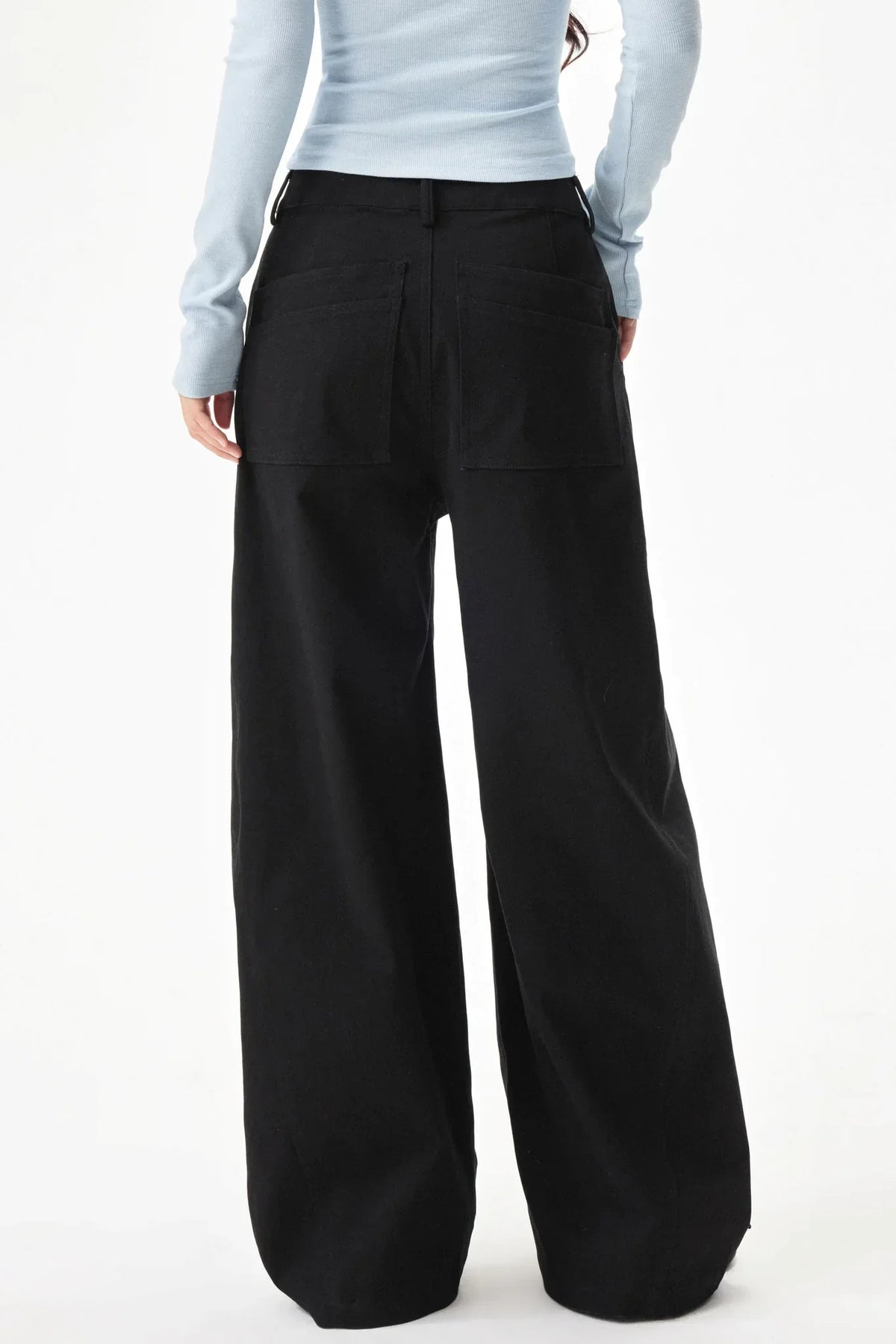 Star Rivet Deconstructed Pants
