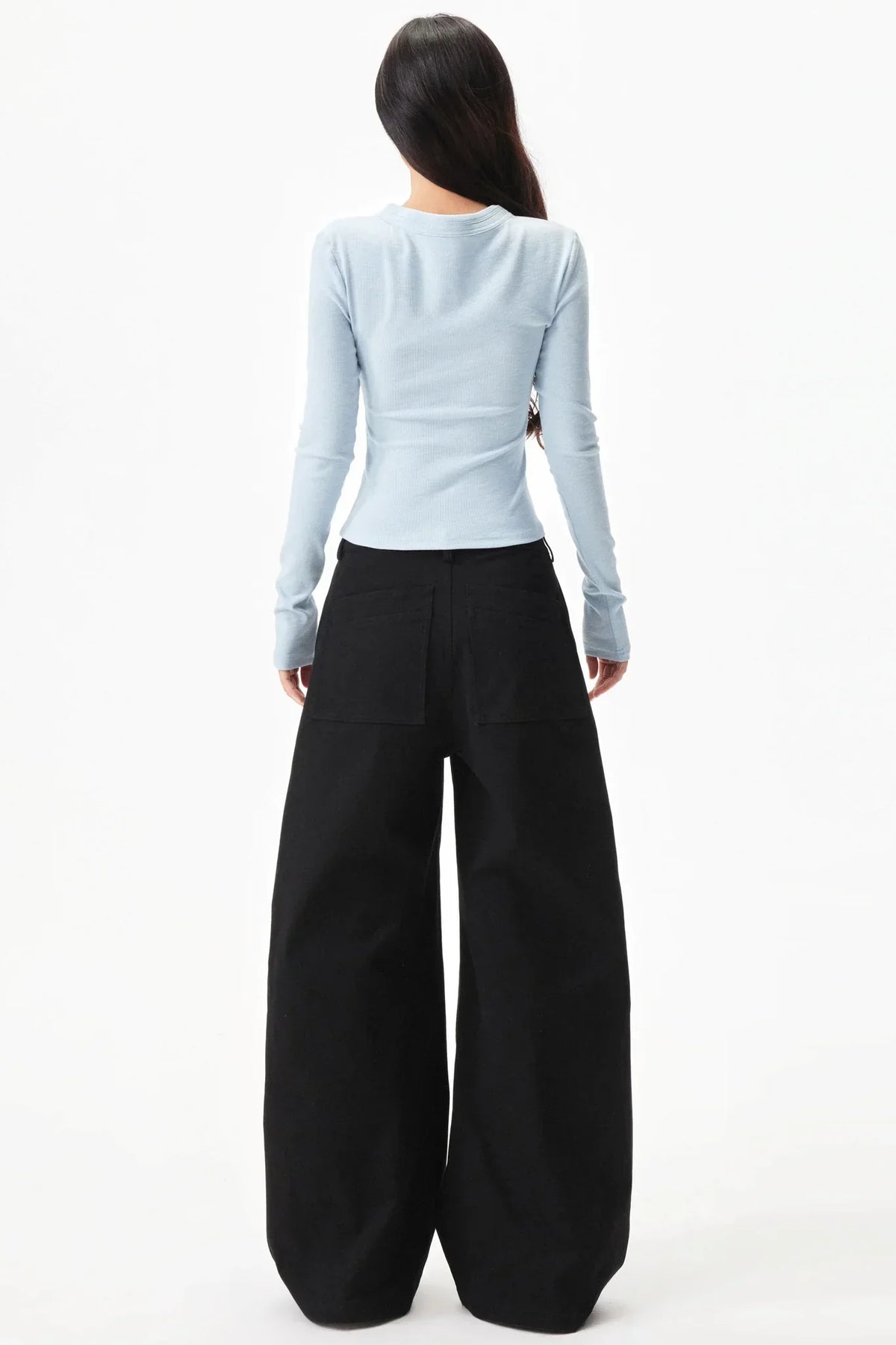 Star Rivet Deconstructed Pants