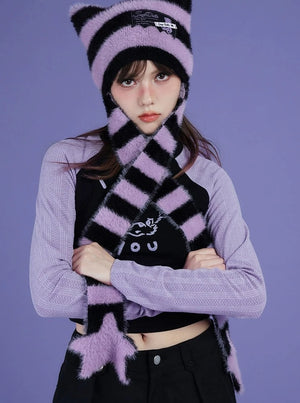 Star Scarf Hat