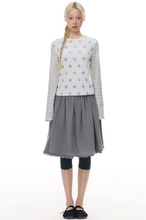 Star Stripe Slim Fit Top