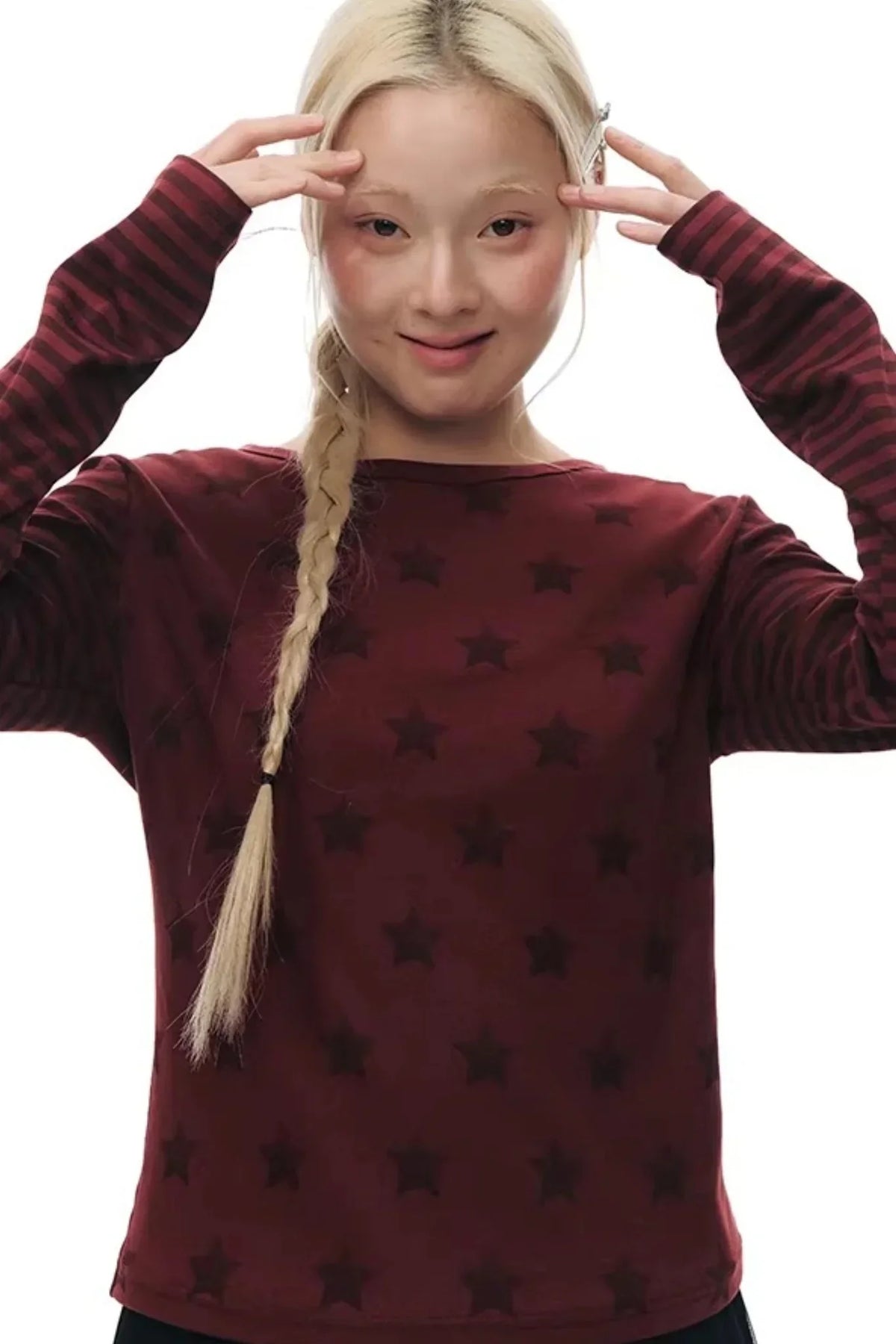 Star Stripe Slim Fit Top