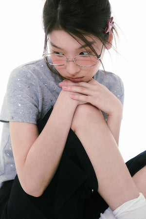 Starry Fragments Grey Tee