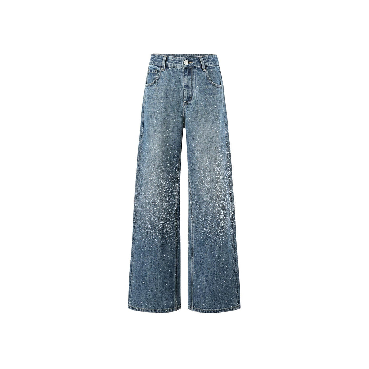 Starry Sky Rhinestone Jeans