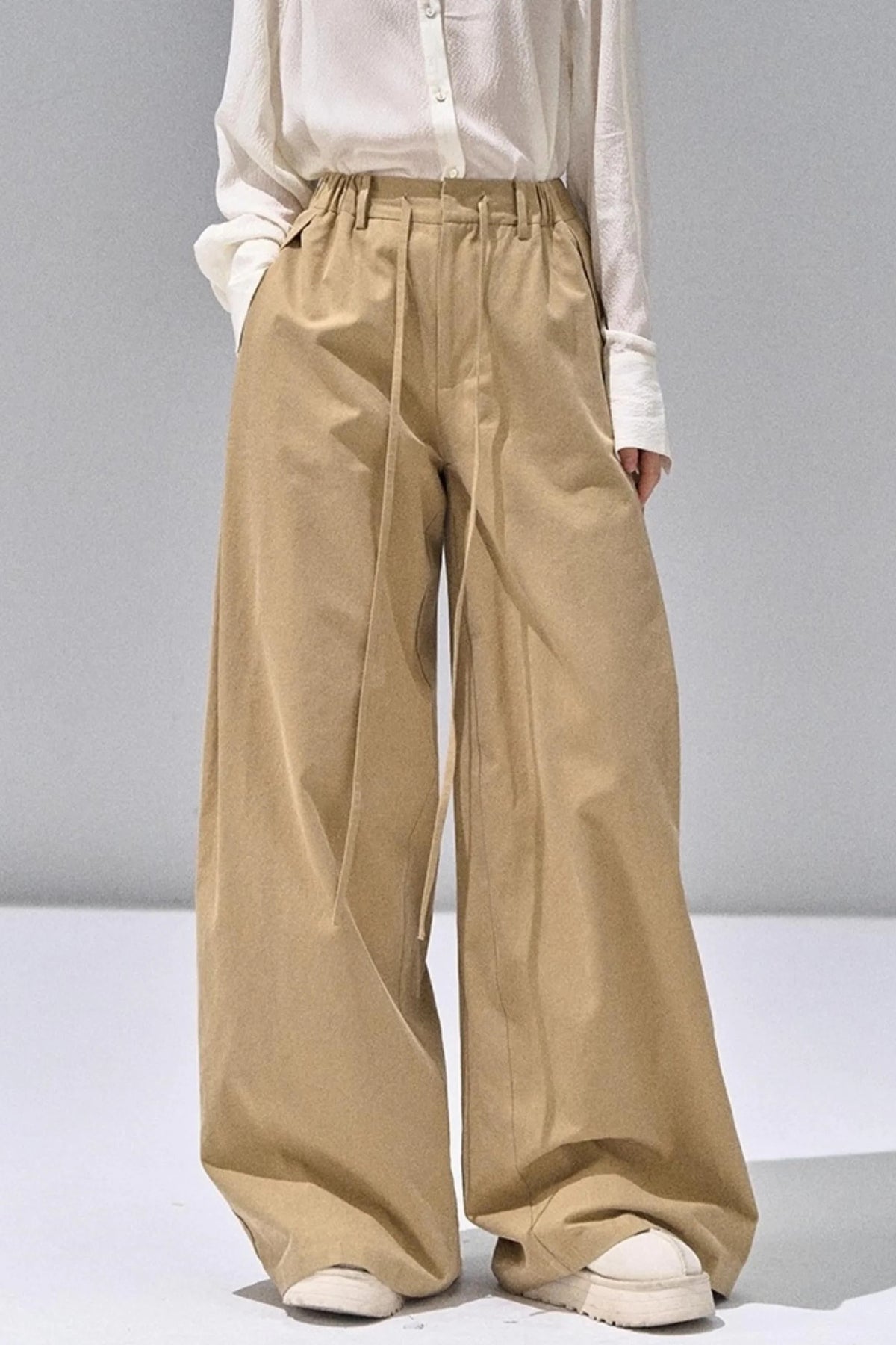 Straight Loose Casual Trousers