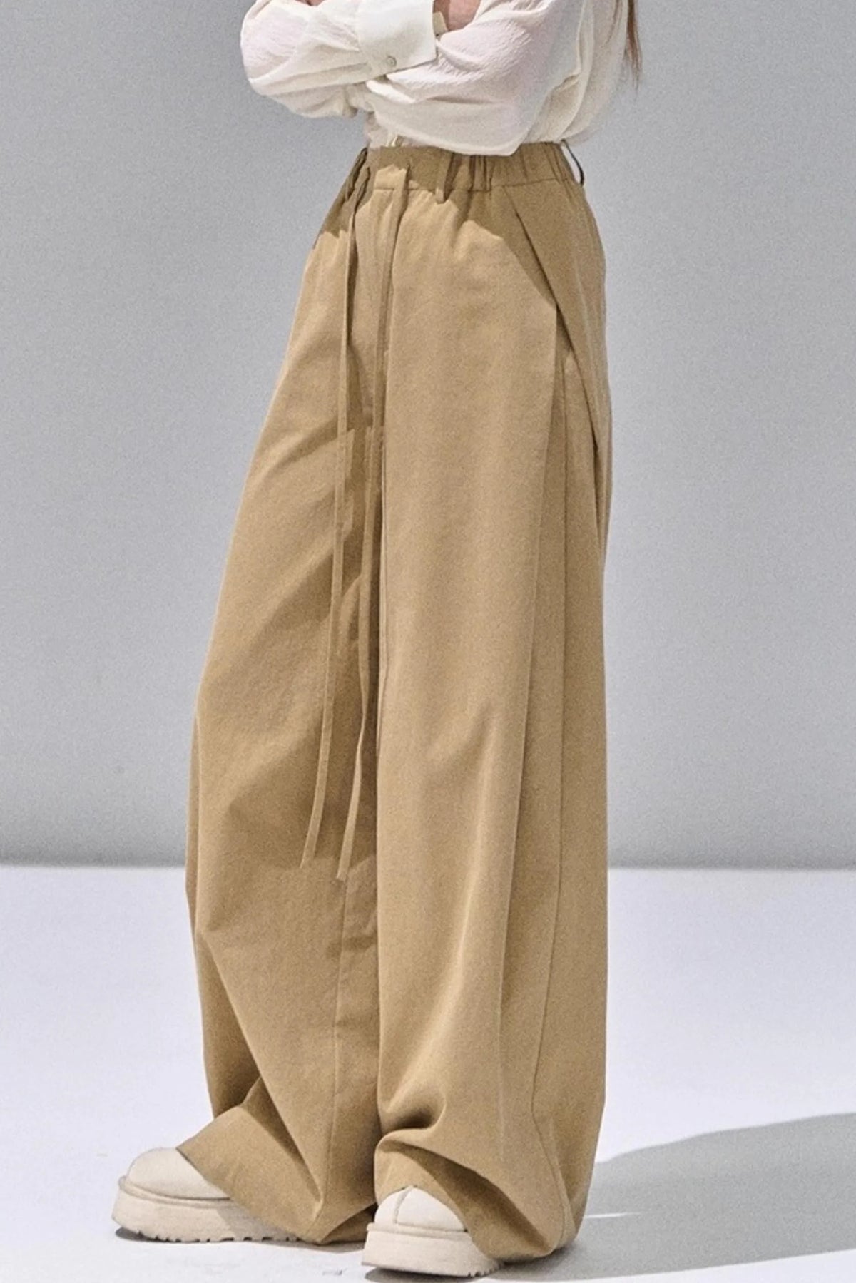 Straight Loose Casual Trousers