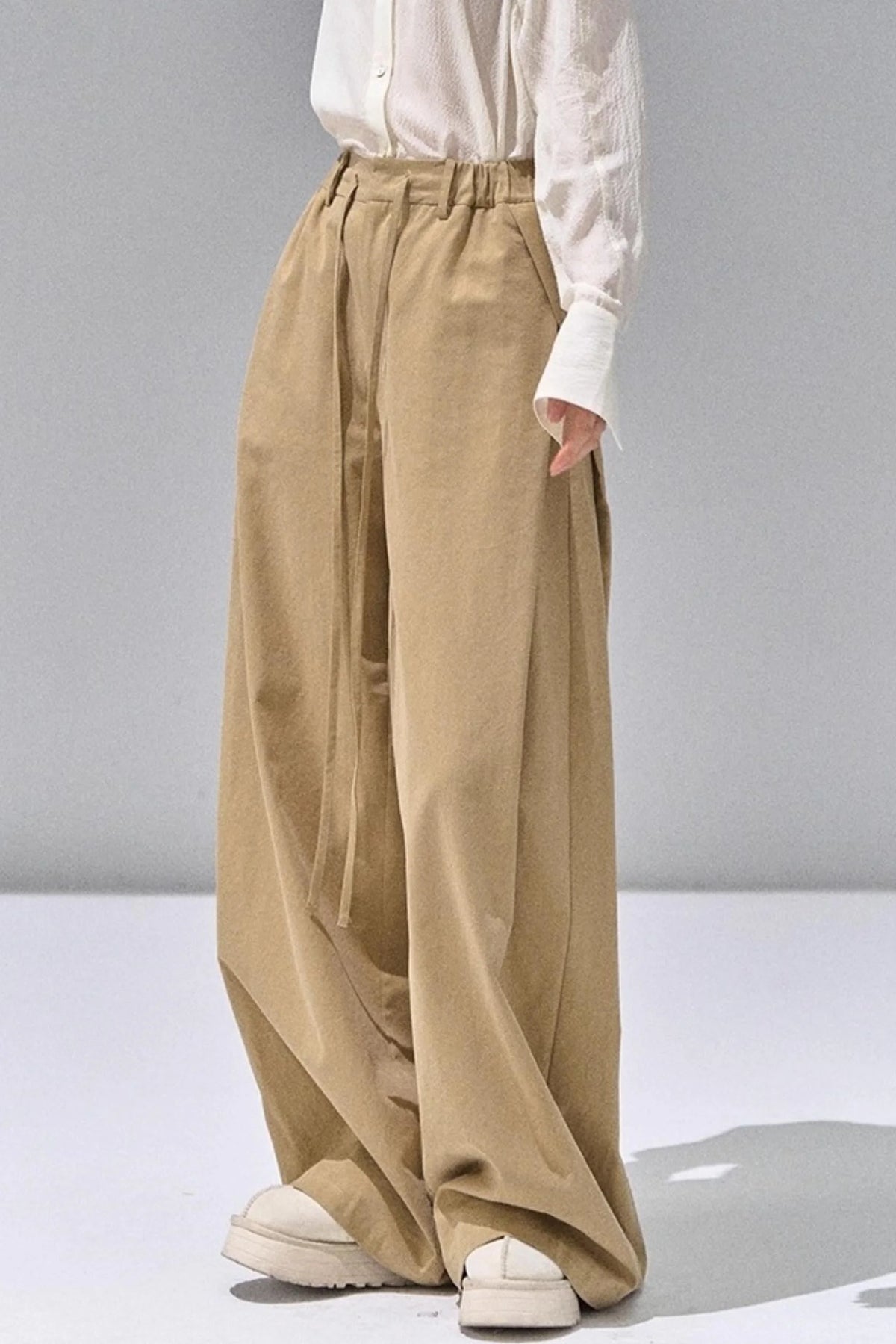 Straight Loose Casual Trousers