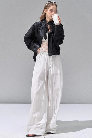 Straight Loose Casual Trousers