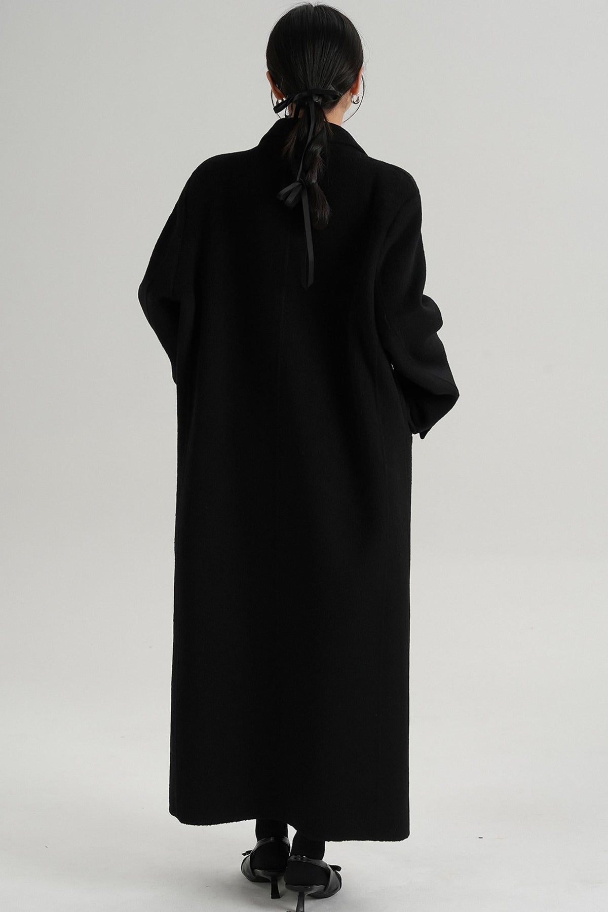 Straight Wool Coat