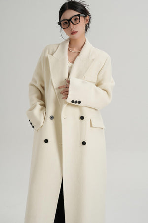 Straight Wool Coat