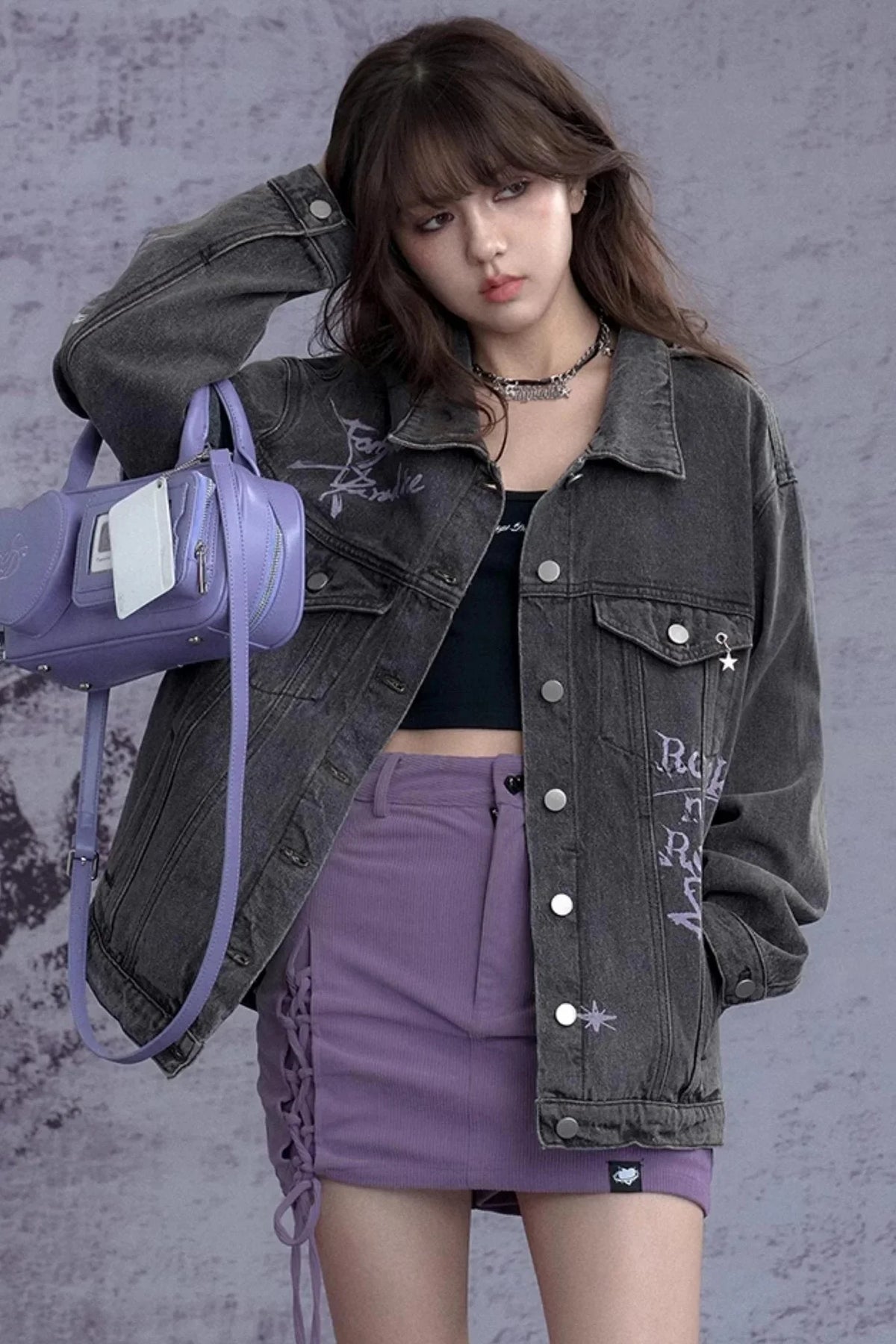 Street Art Denim Jacket