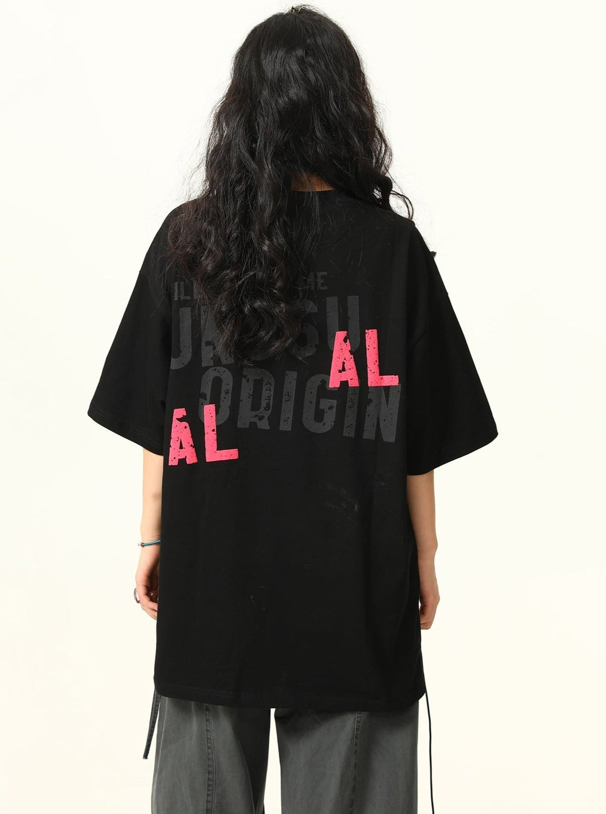 Street Letter Print T-Shirt