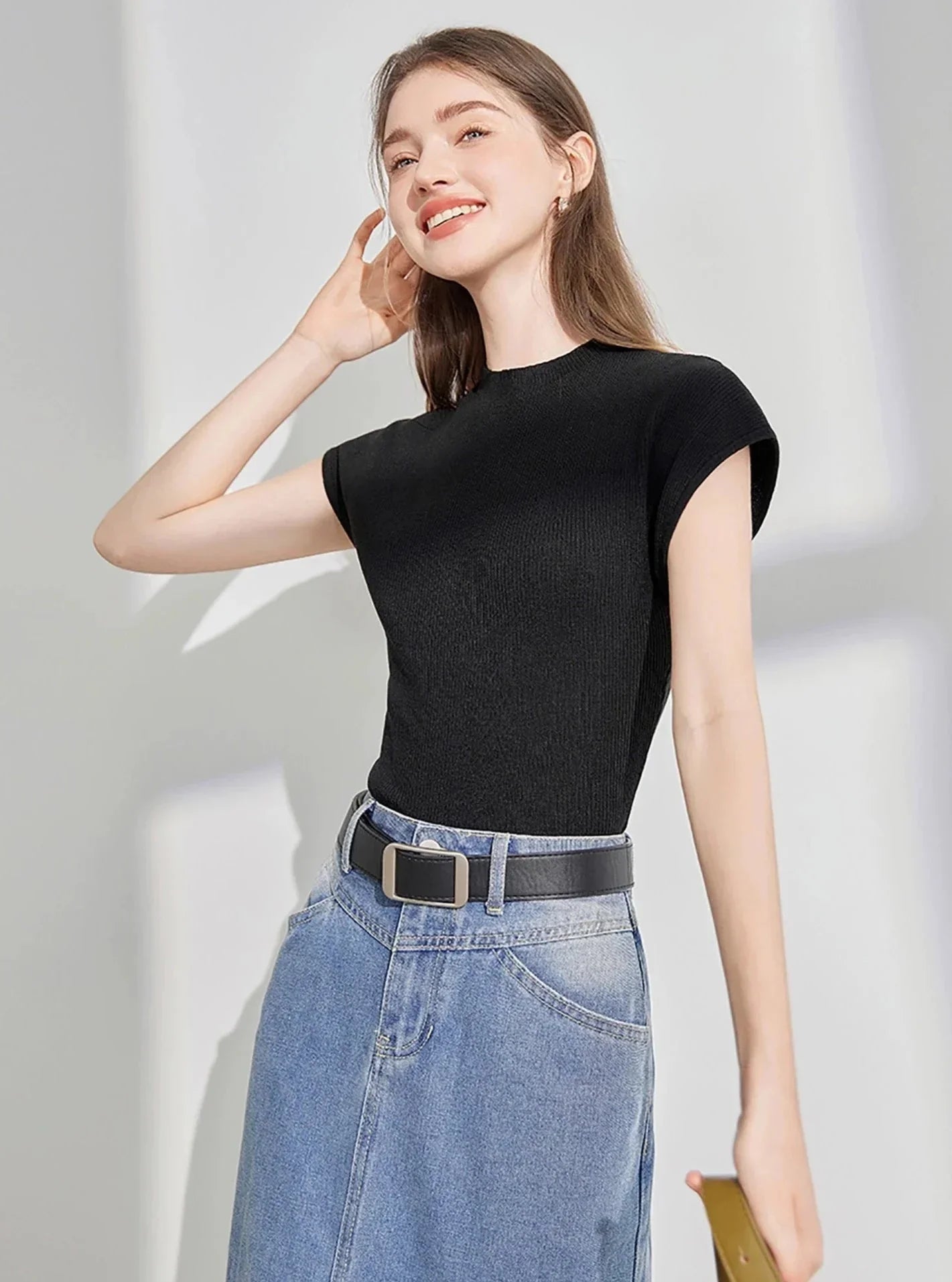 Stretch Basic Versatile Top
