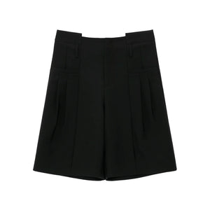 Stretch Twill Drape Shorts