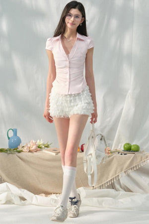 Stretchy Short Sleeve Shirt
