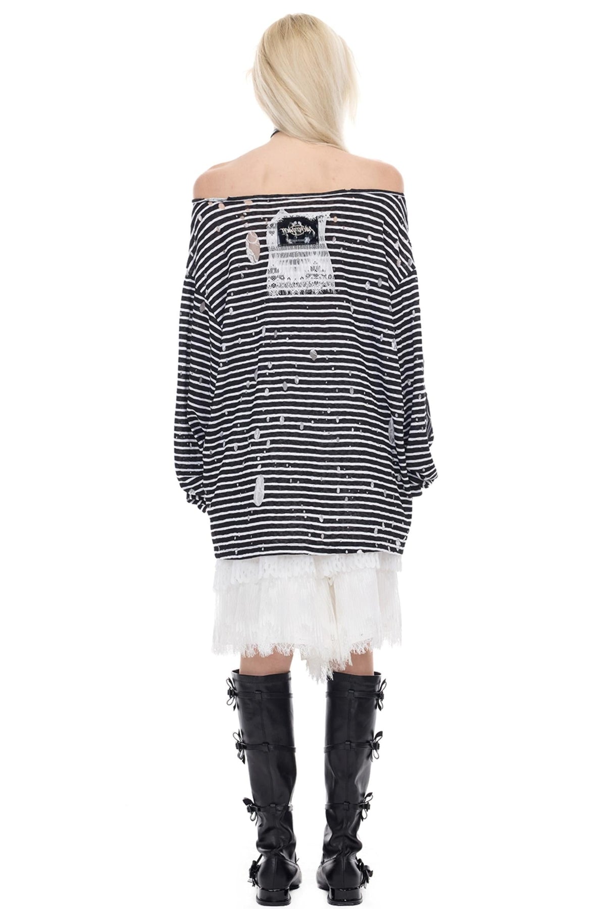 Stripe Frog Tee