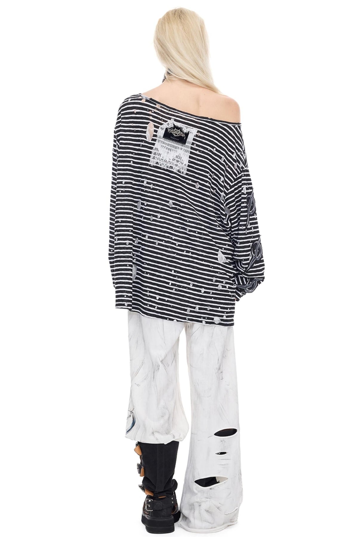 Stripe Frog Tee