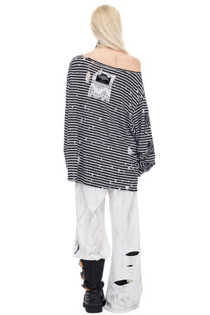Stripe Frog Tee