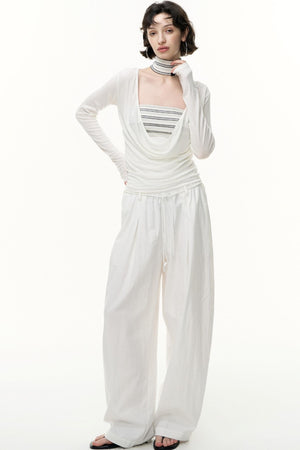 Striped Bandeau Skirt Set-Up