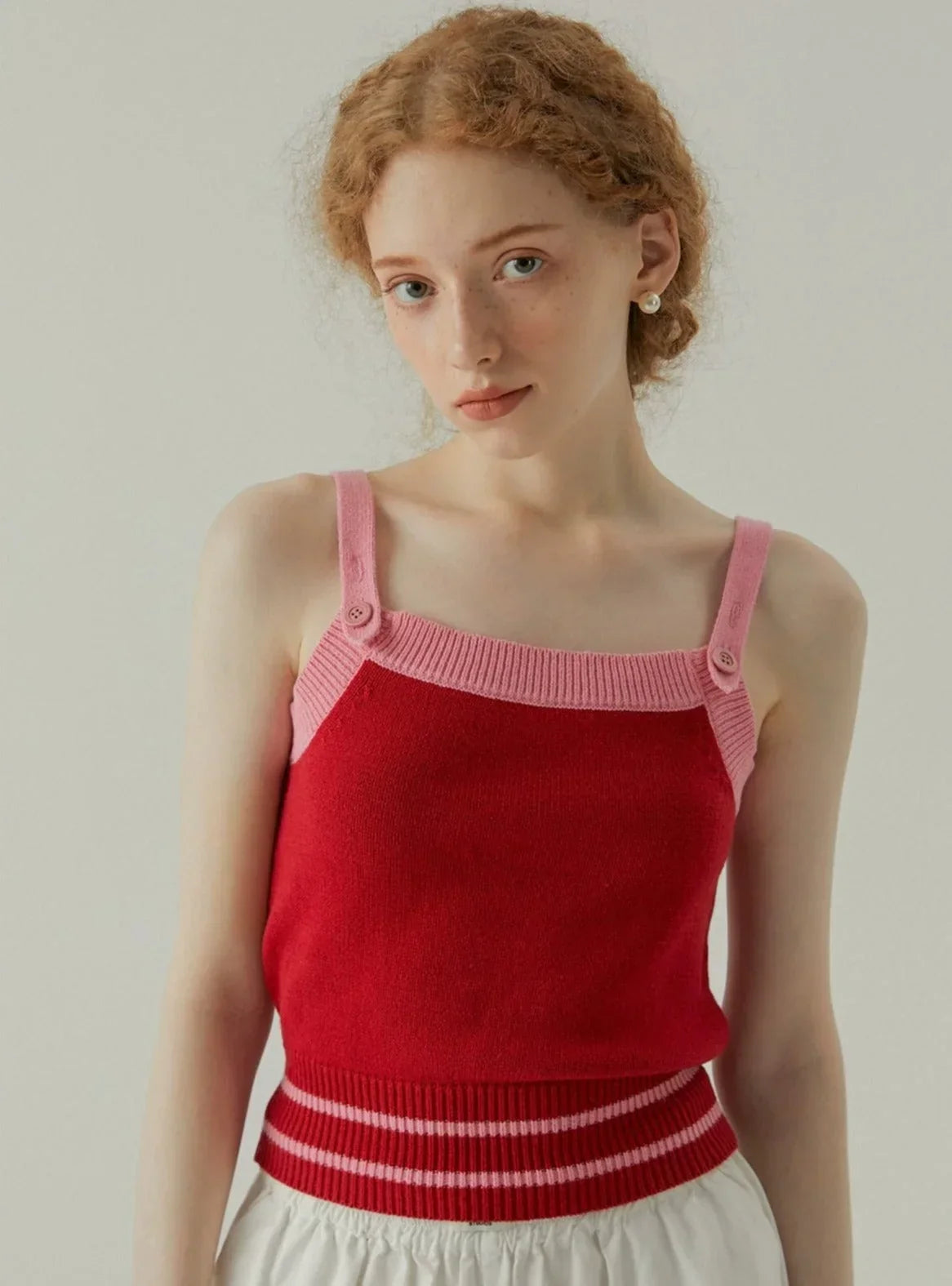 Striped Camisole Vest Top