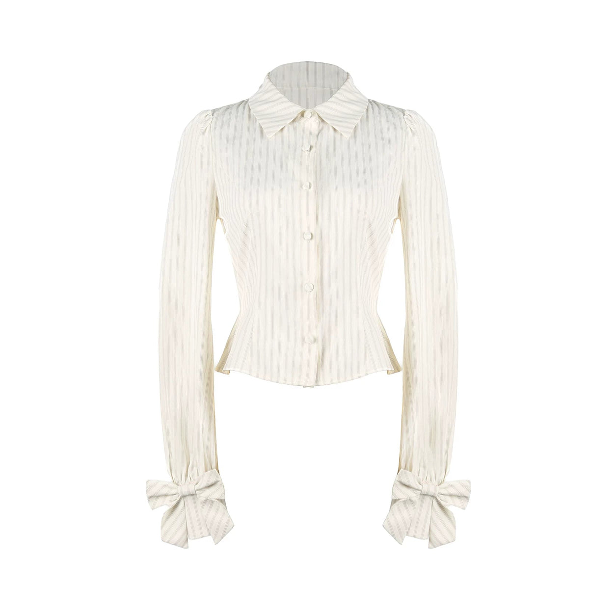 Striped Collar Vest Set-Up
