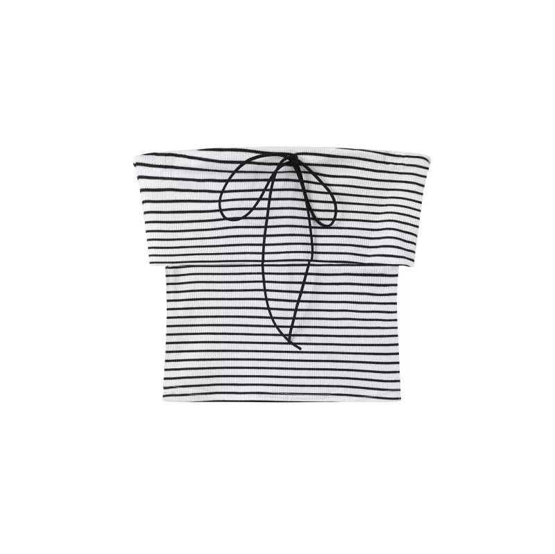 Striped Flared Pants Jacket Set-Up