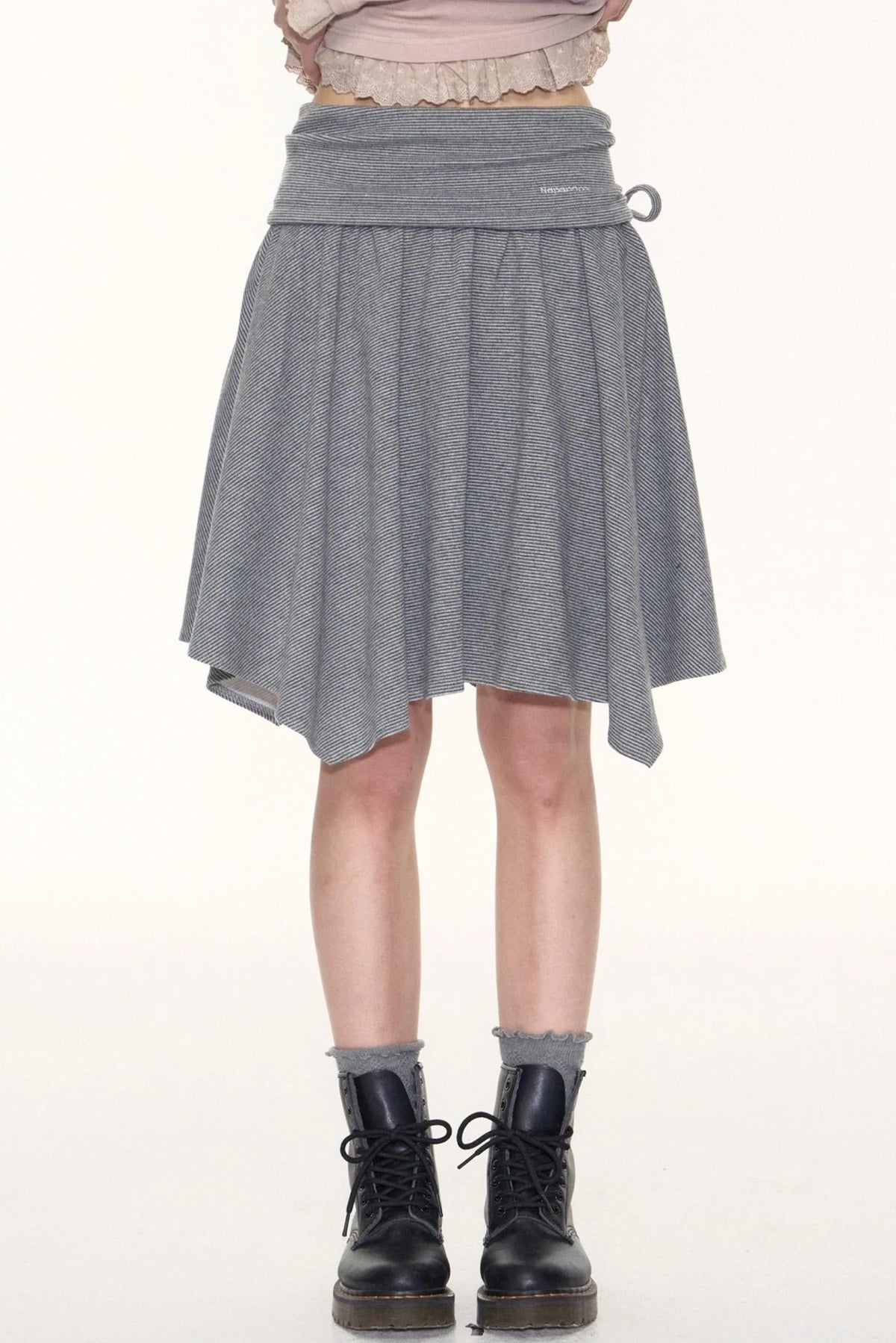 Striped Long Sleeve Top Set-Up