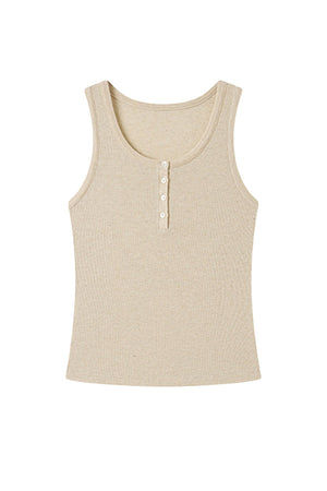 Striped Lyocell Tank Top