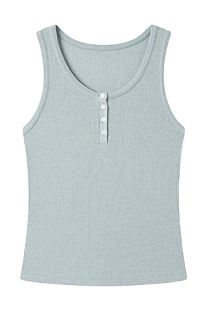 Striped Lyocell Tank Top