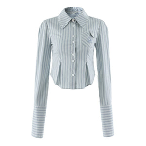 Striped Slim Shirt