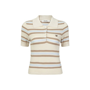 Striped T-Shirt With Skirt Set-Up