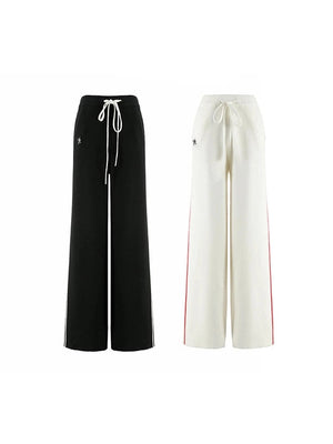 Striped Thickened Knitted Casual Pants