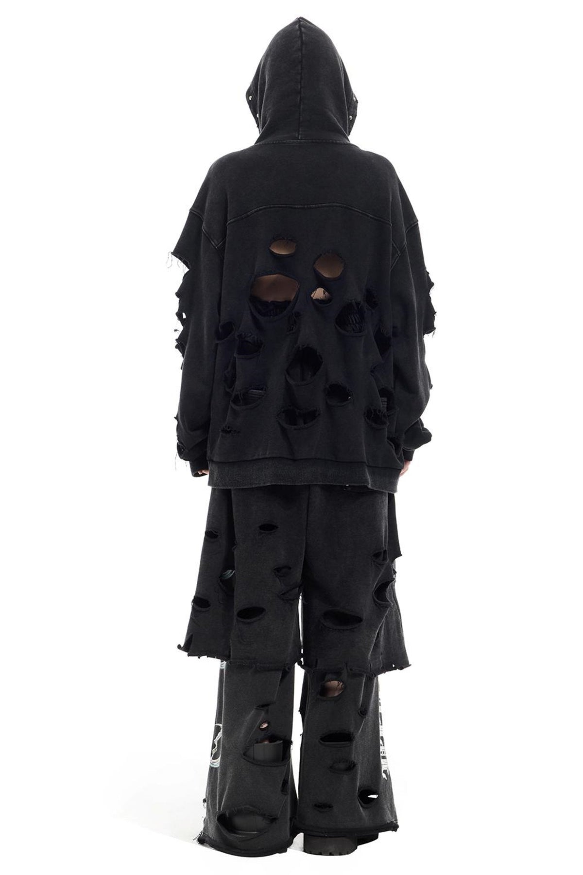 Studded Hole Hoodie