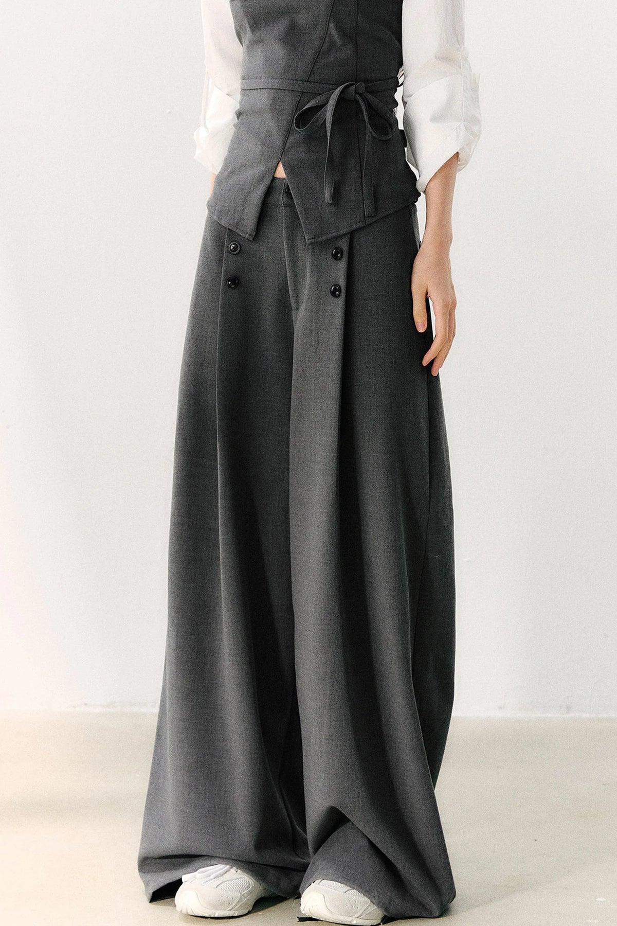 Style Drape Wide Leg Pants