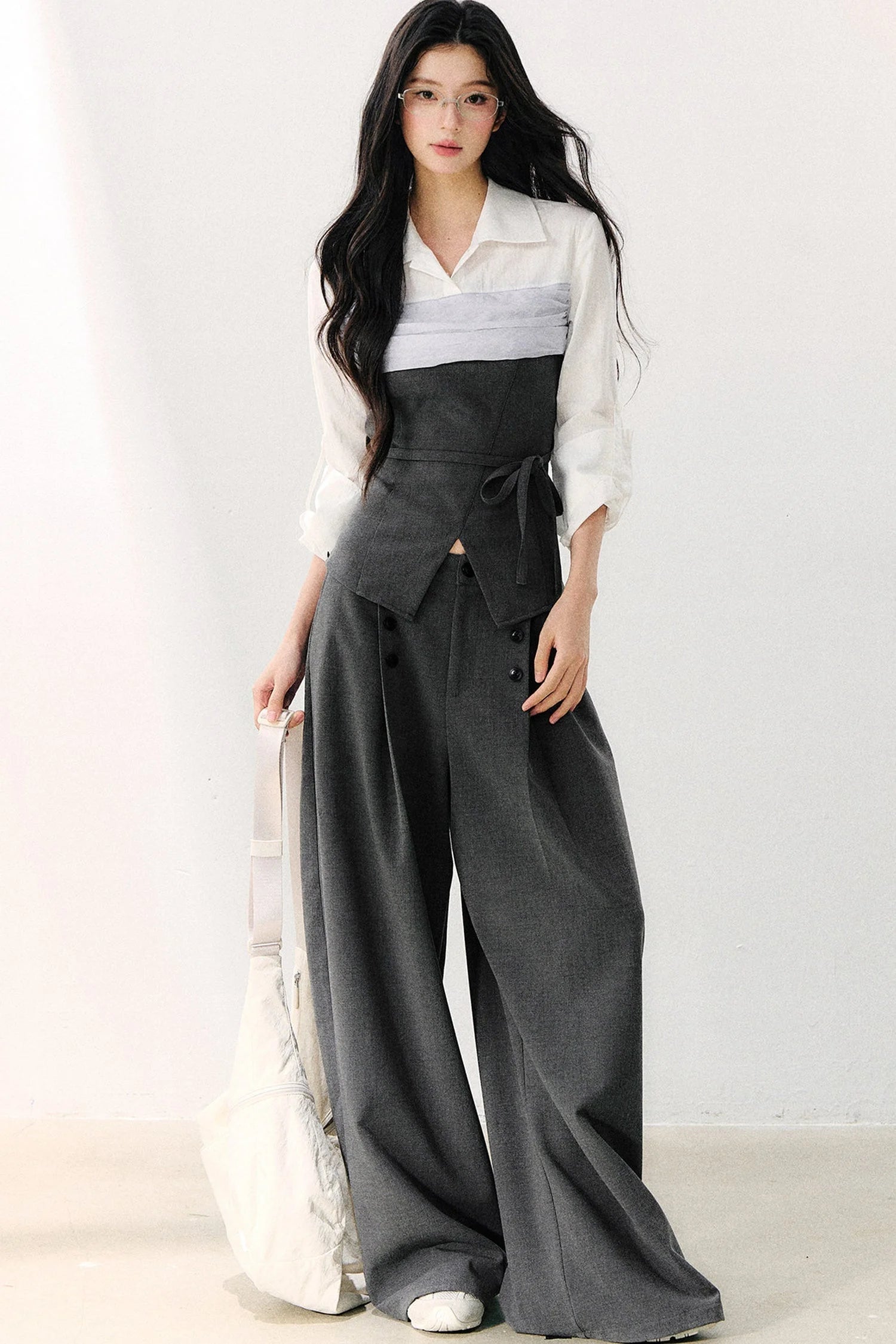 Style Drape Wide Leg Pants