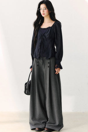 Style Drape Wide Leg Pants