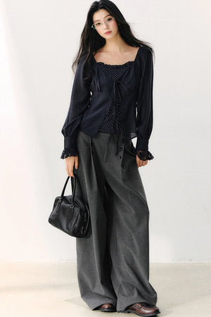 Style Drape Wide Leg Pants