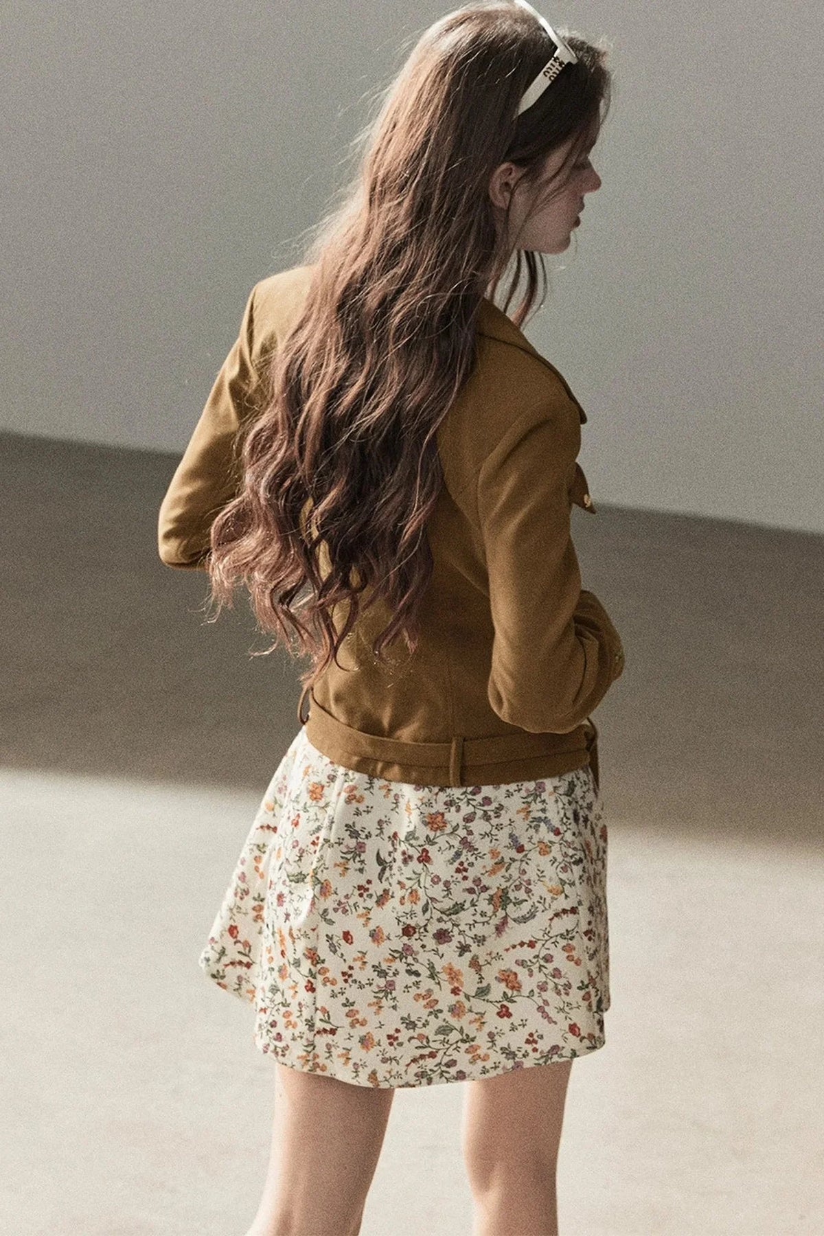Style PU Suede Short Jacket