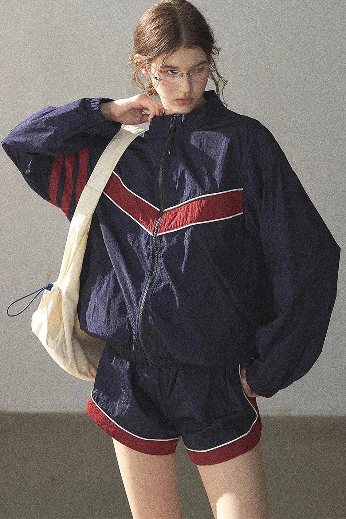 Style Relaxed Jacket and Shorts Set-Up