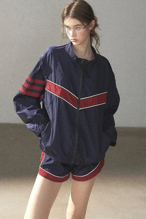 Style Relaxed Jacket and Shorts Set-Up