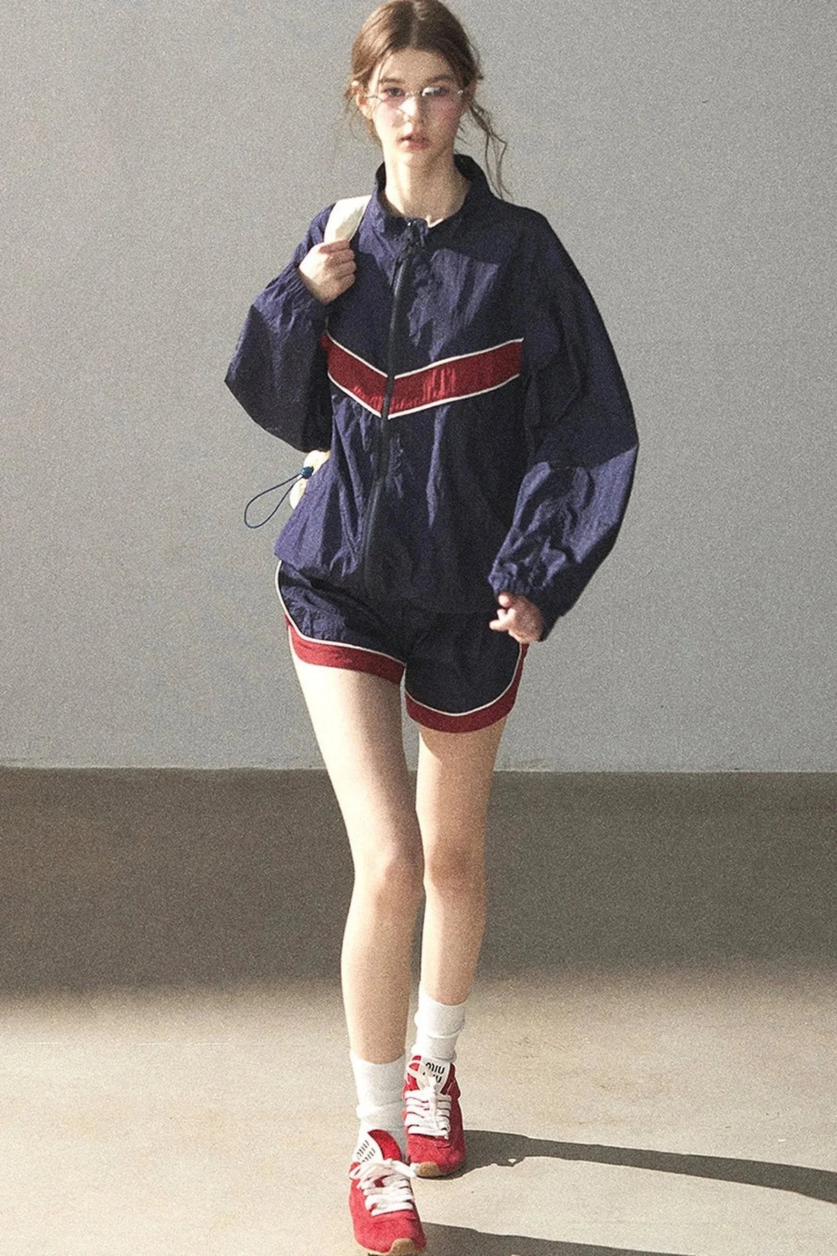 Style Relaxed Jacket and Shorts Set-Up