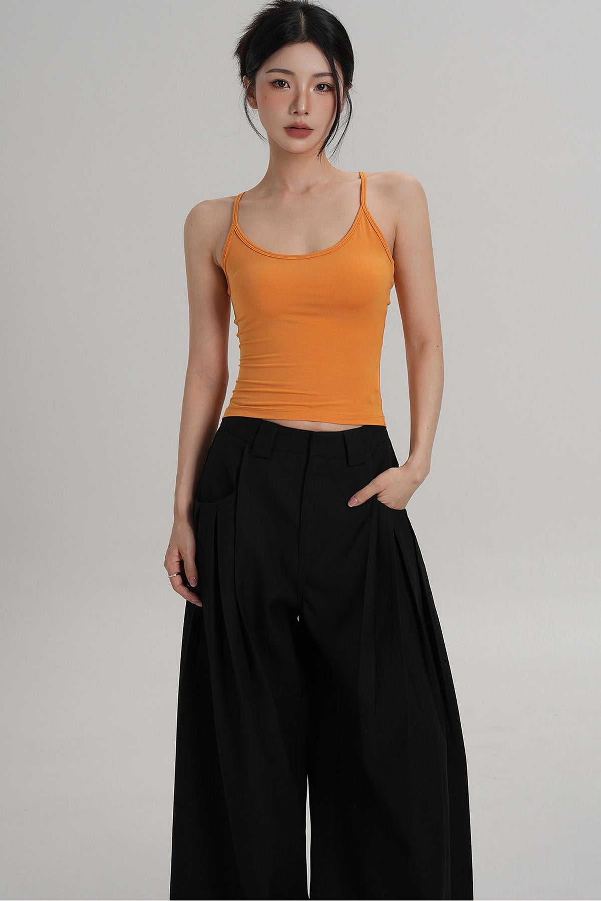 Stylish Backless Camisole Top