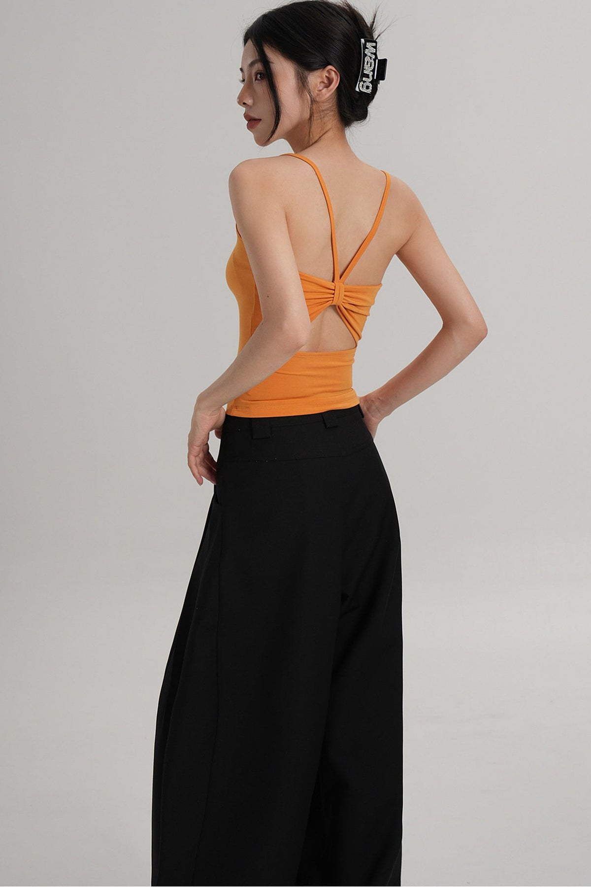 Stylish Backless Camisole Top