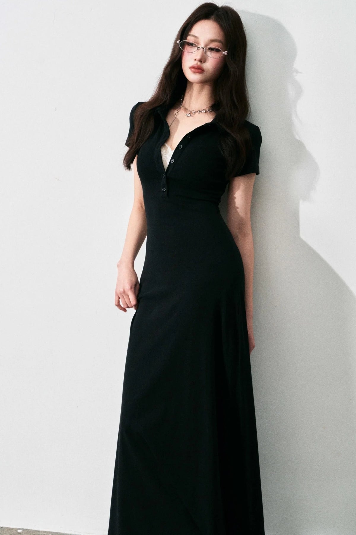 Summer A-Line Polo Dress
