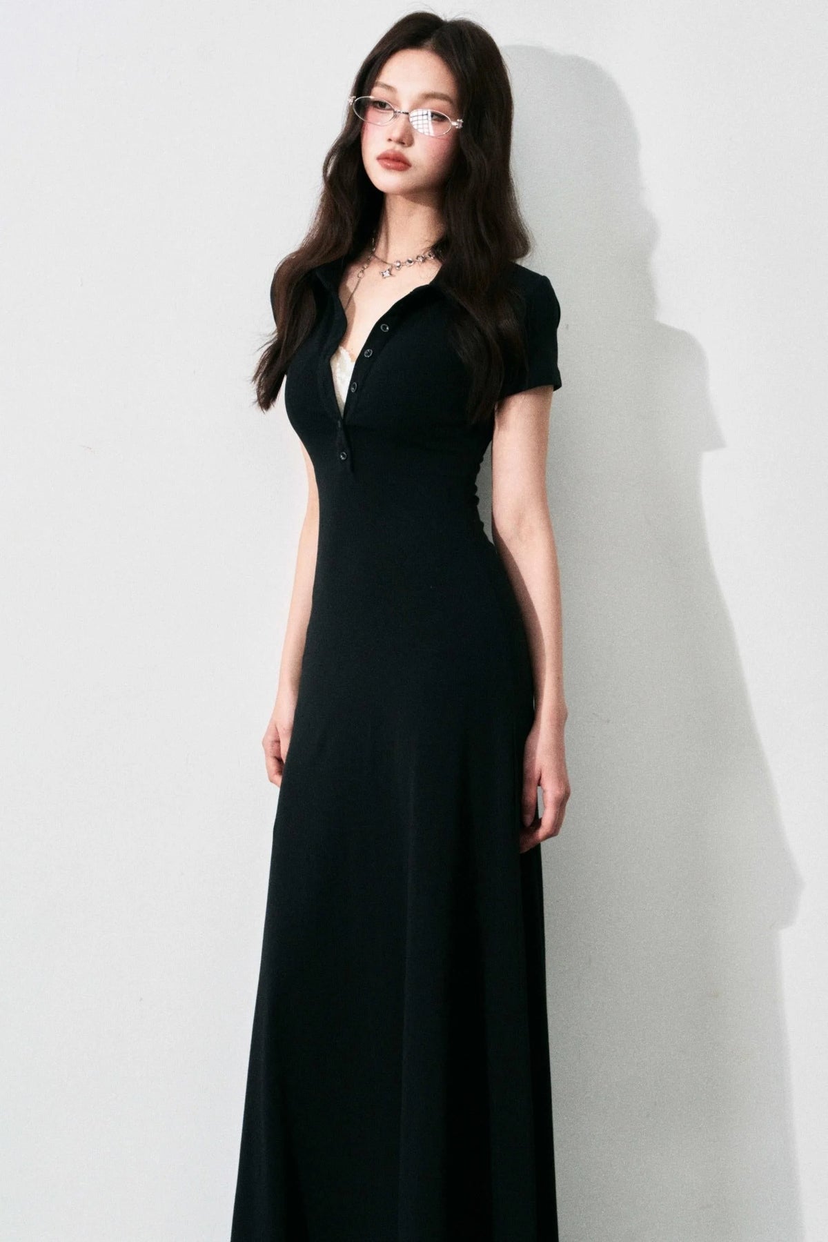 Summer A-Line Polo Dress