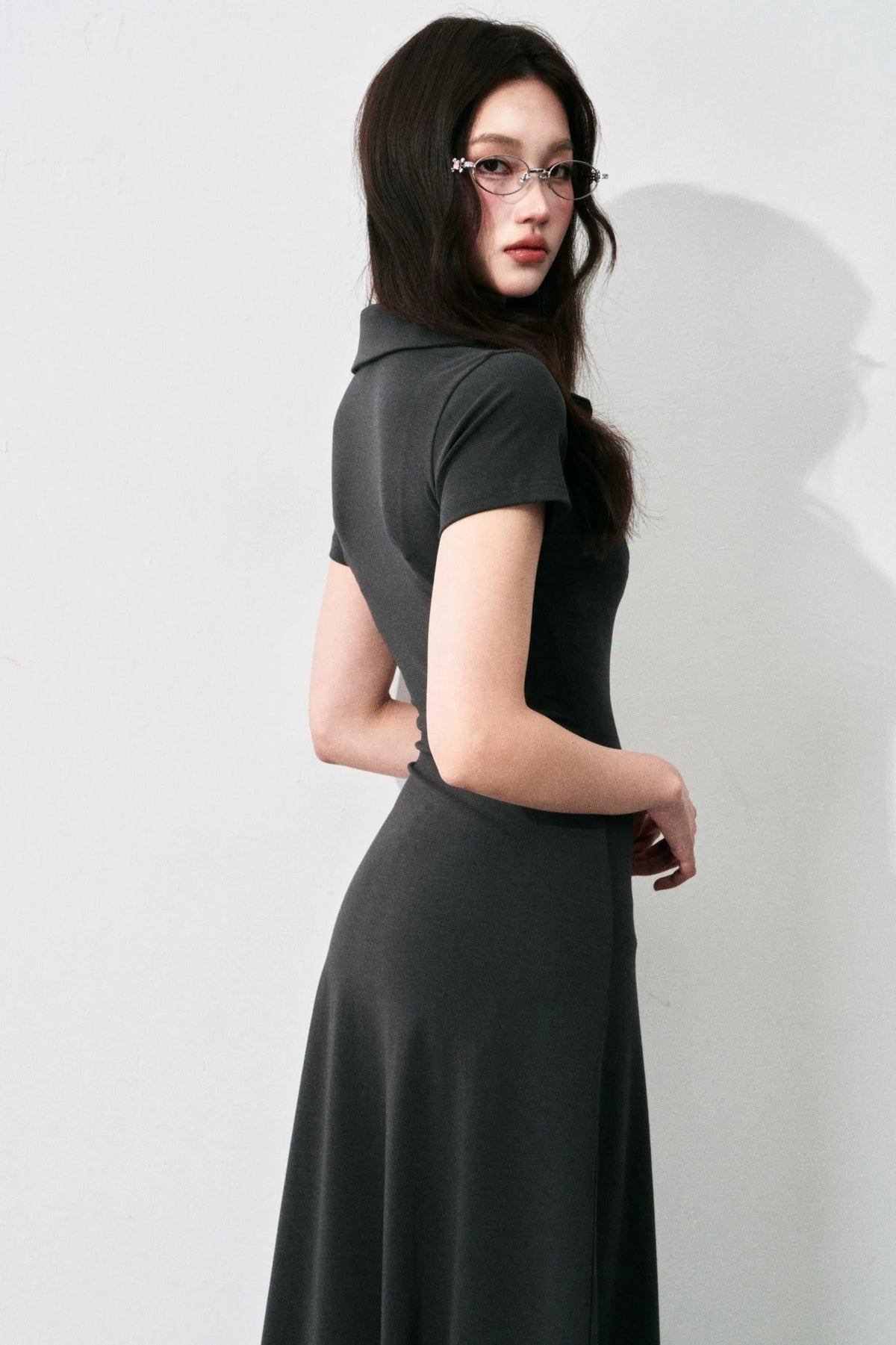 Summer A-Line Polo Dress