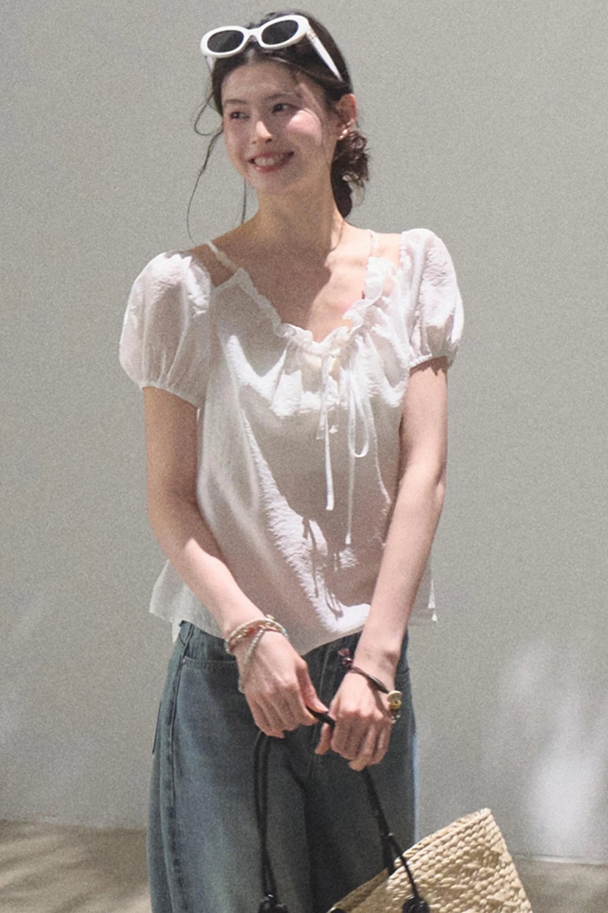 Summer Beaded Top