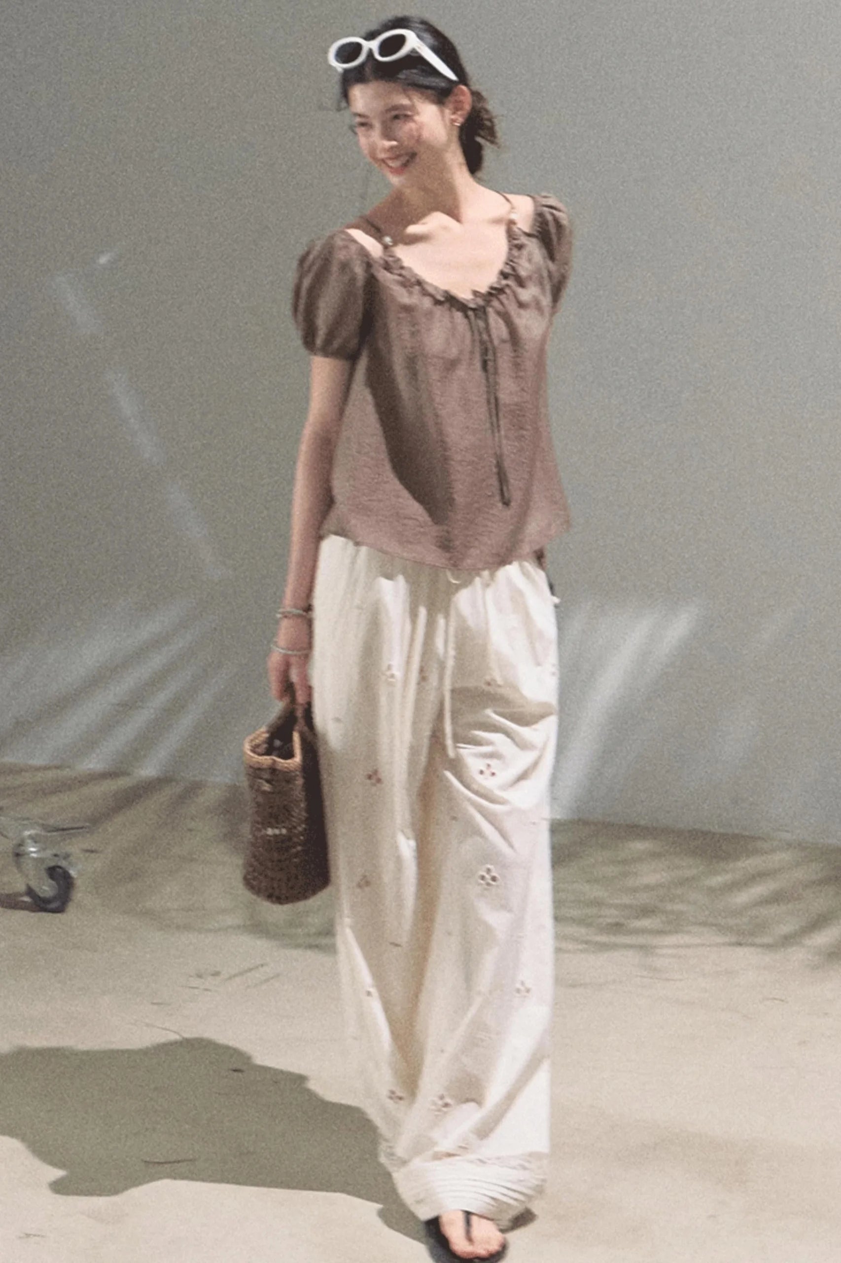Summer Beaded Top