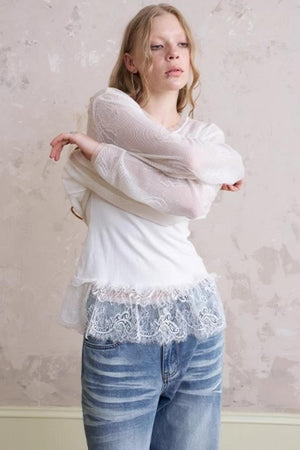 Summer Bear Knit Top