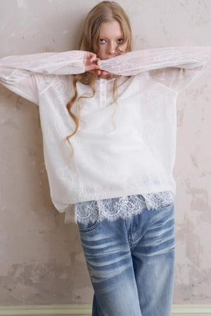 Summer Bear Knit Top