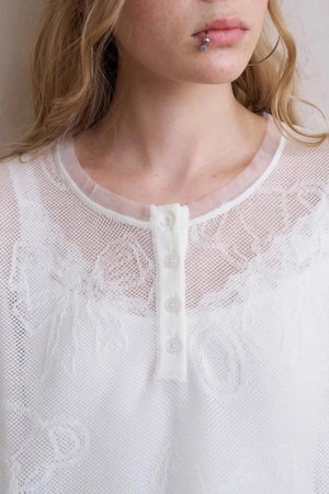 Summer Bear Knit Top